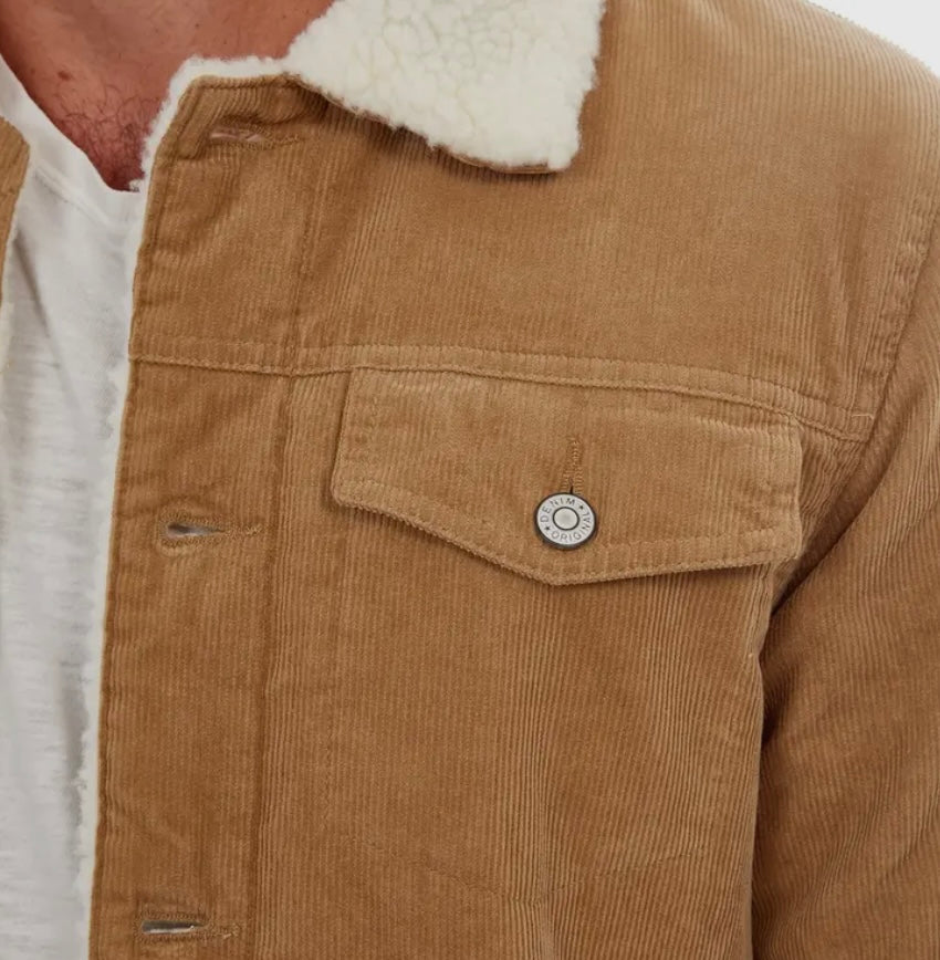 Kolton Corduroy Trucker Jacket