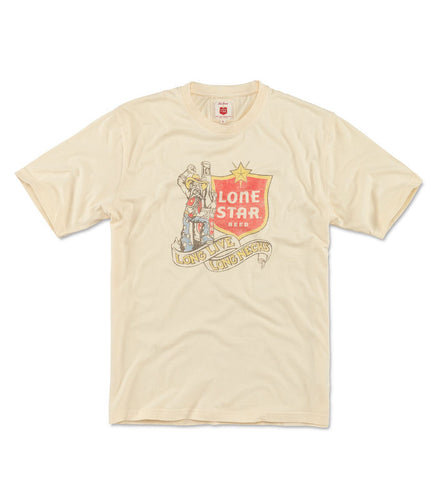 Lone Star Beer Vintage Fade T Shirt