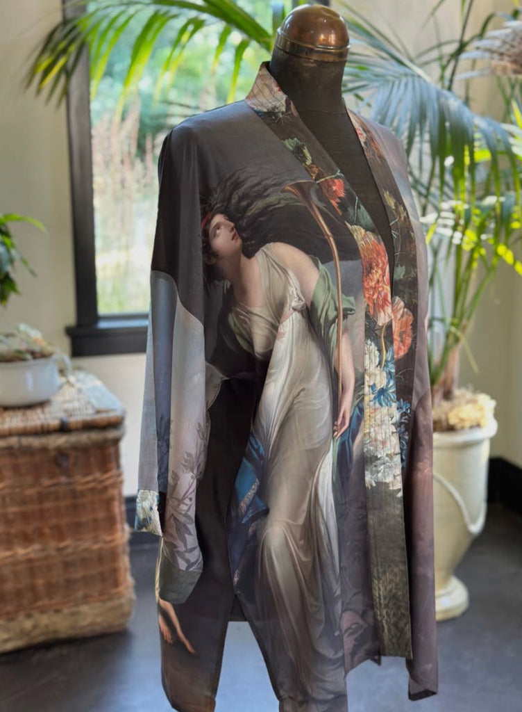 Reverie Muse Bamboo Artistic Kimono