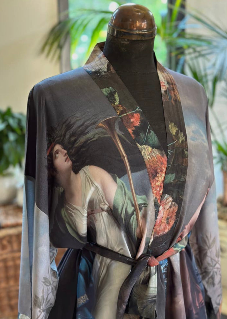 Reverie Muse Bamboo Artistic Kimono
