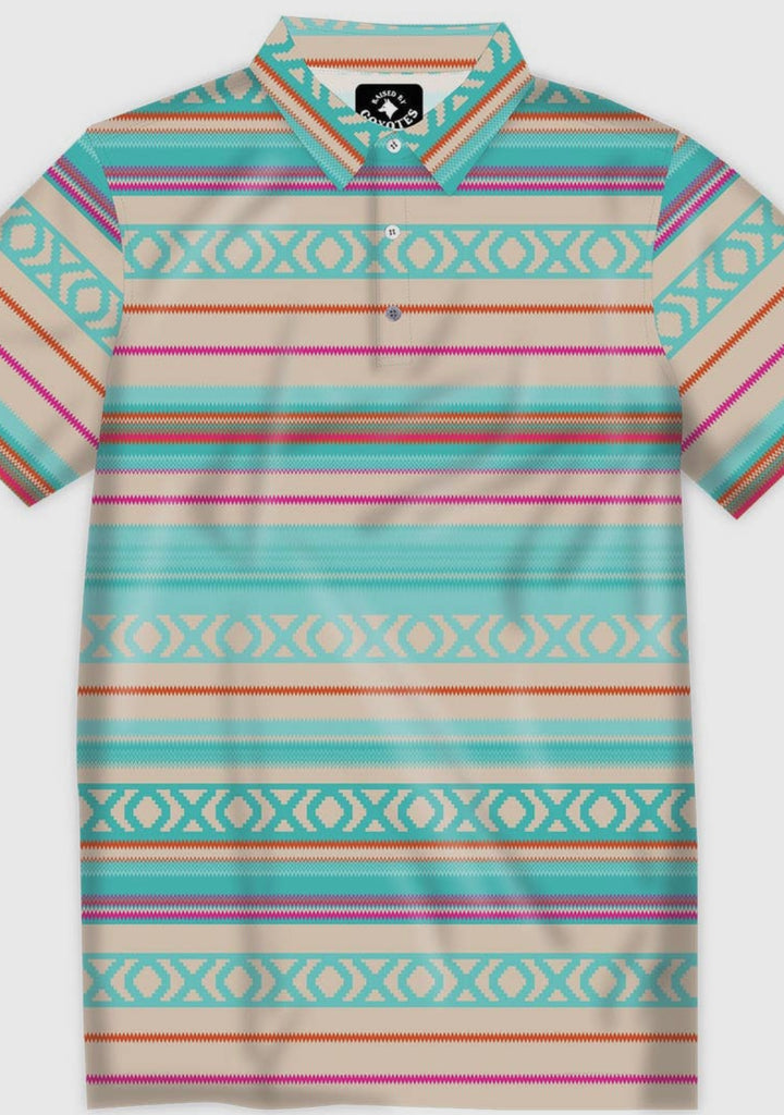 Men’s Serape Polo Shirt