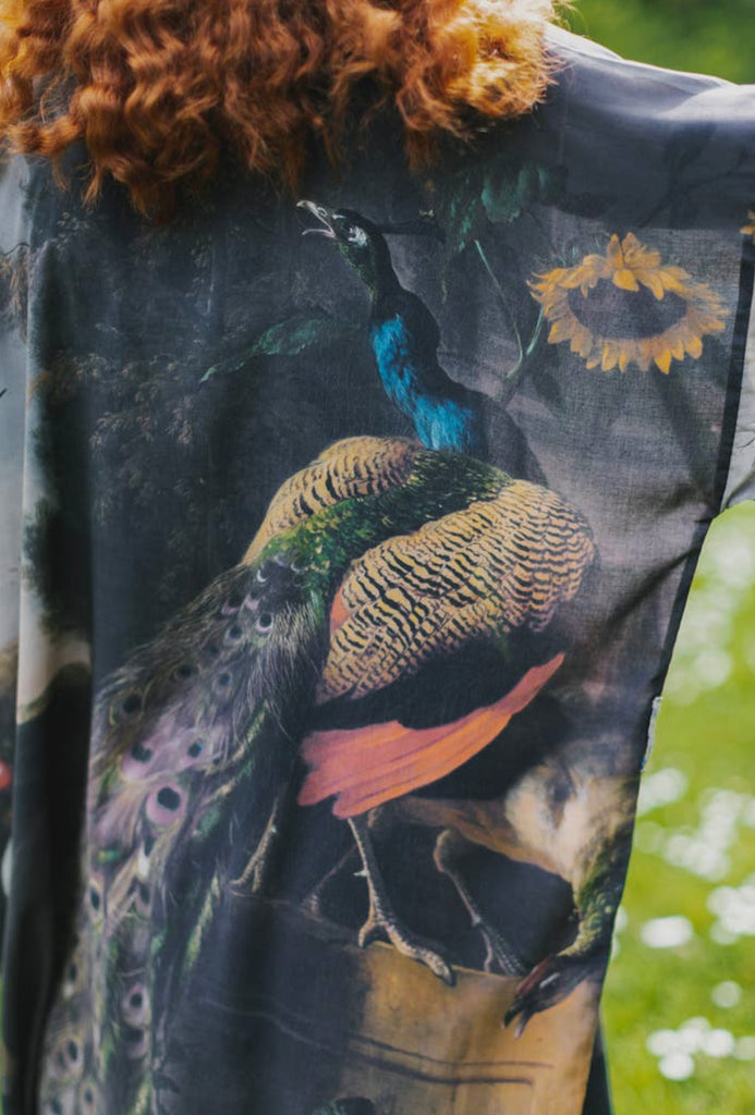 Wild Beauty Peacock Duster Robe
