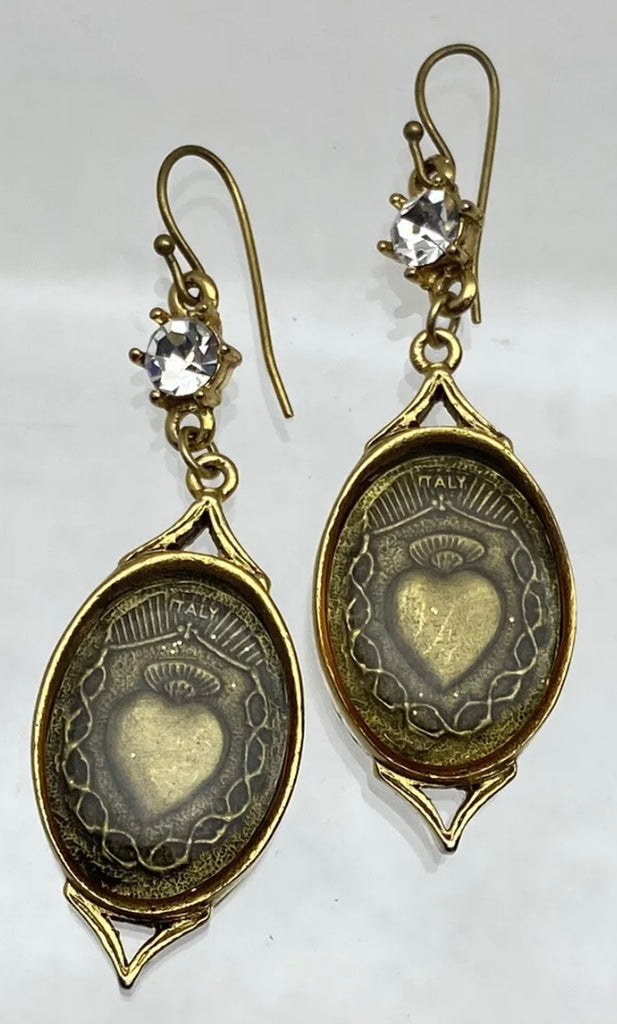 Virgin Saints Angels Sacred Heart Earrings
