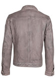 Geoff RF Leather Jacket, Stone