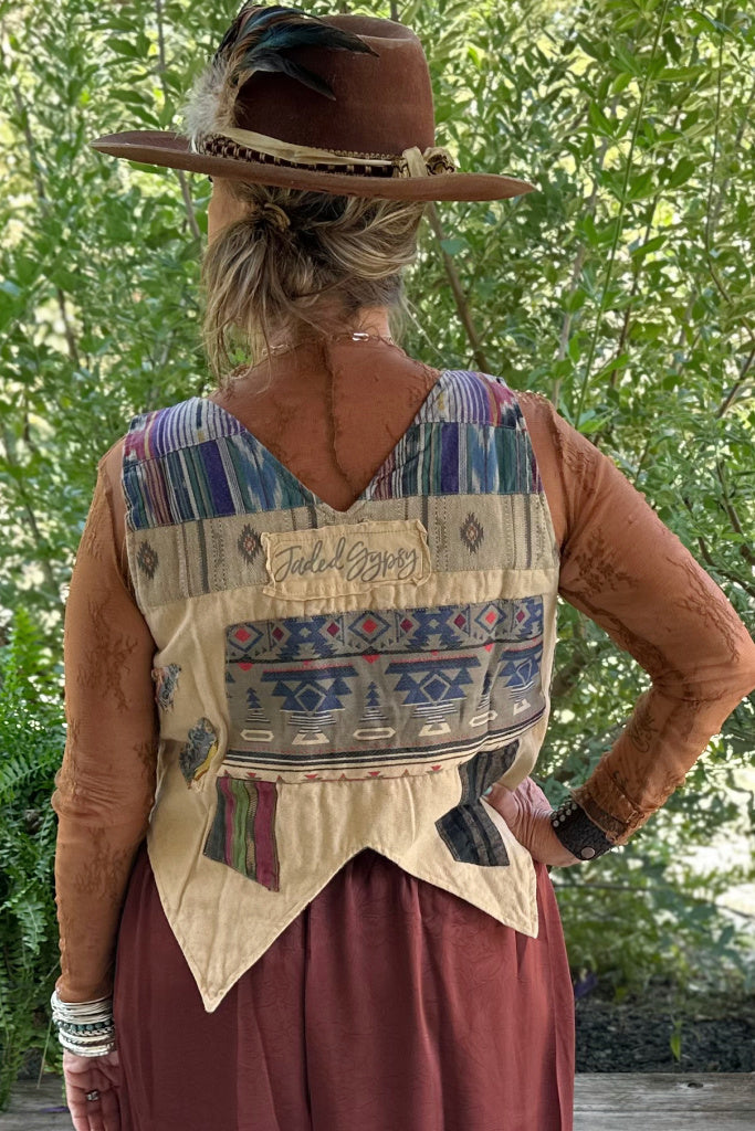 Balinese Walks Vest - Stripe