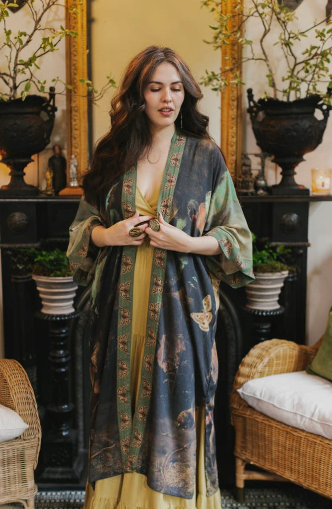 Heartwork Artisan Duster Kimono Robe