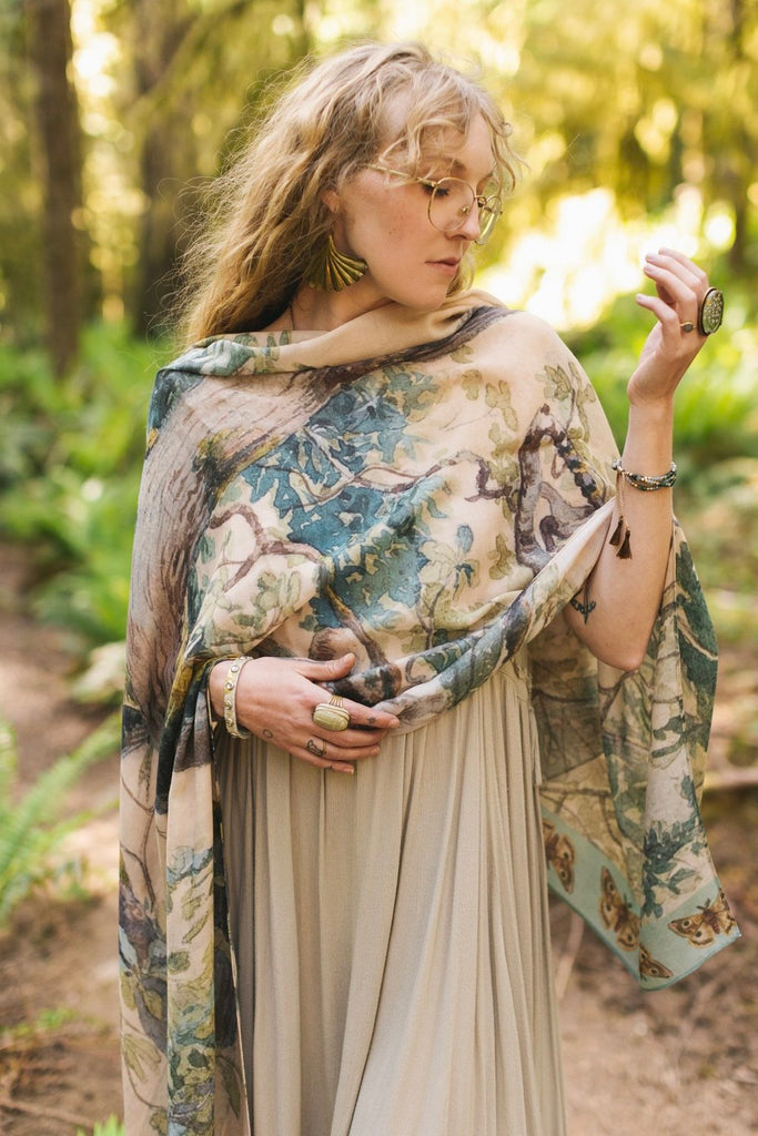 Earth and Sky Scarf Shawl