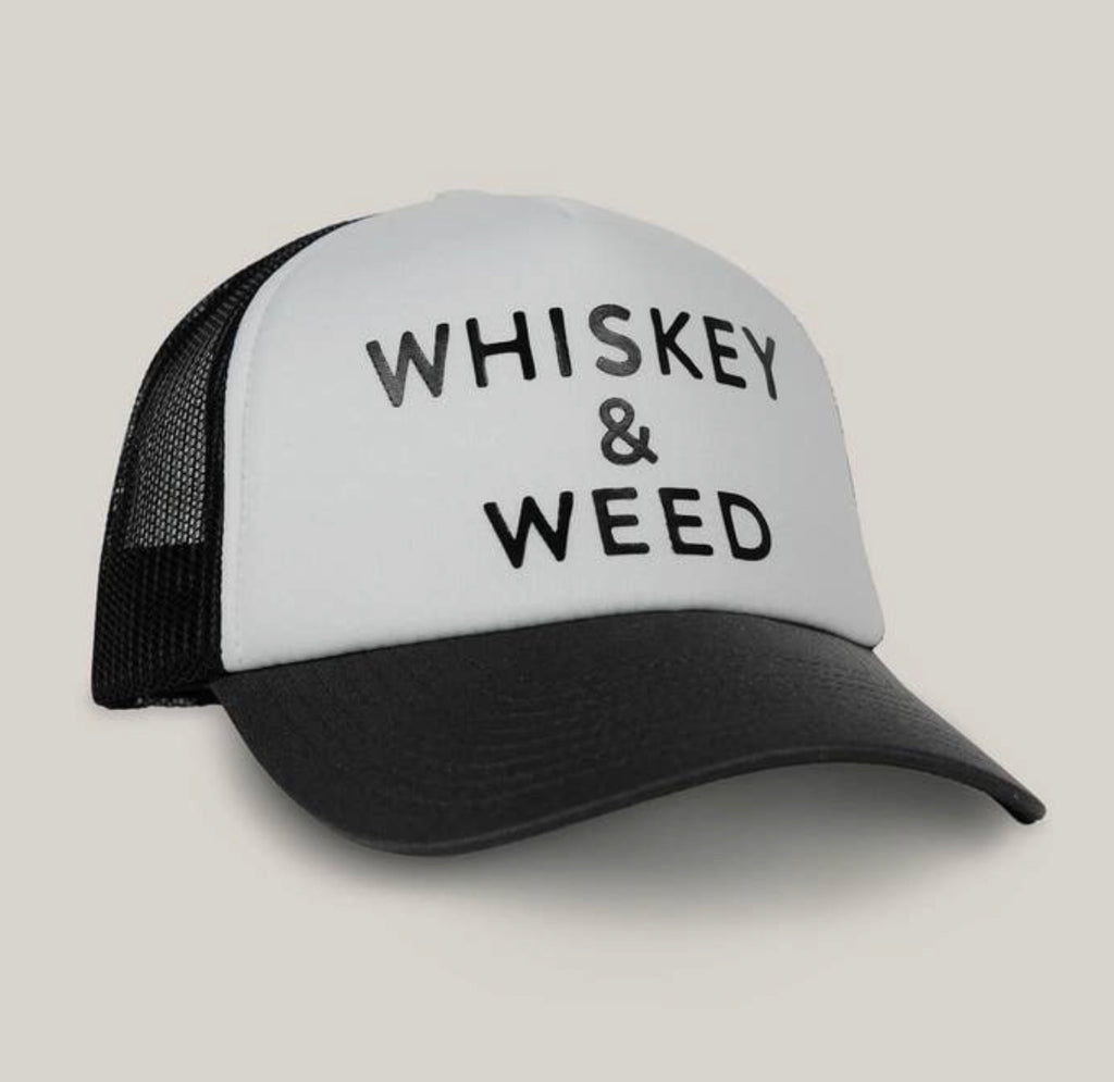 Whiskey & Weed Cap Hat