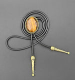 Authentic Tiger’s Eye Bolo Tie