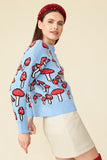Mushroom Cardigan Sweater Banana Peel Cashmere