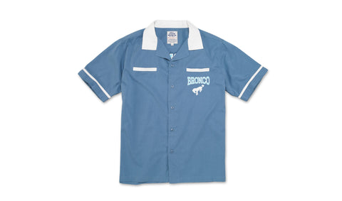 Slate Blue Ford Bronco Embroidered Shirt