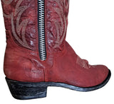 Red Old Gringo Razz Boots Preowned 7.5