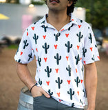 Coyote Cactus Polo Shirt