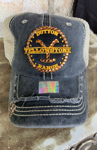 Y Yellowstone Cap with Swarovski Crystals
