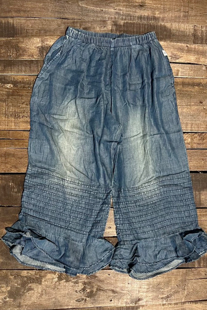 Simply Sweet Pants - Chambray