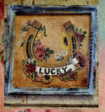 Lucky Small Square Sign