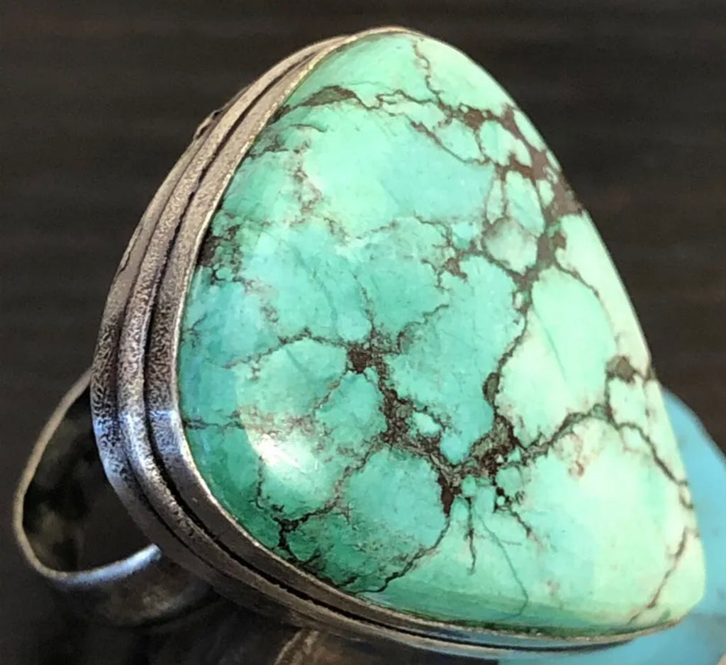 Old Native American Carico Lake Turquoise 9