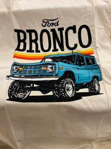 Bronco Ford Cream T-Shirt