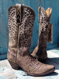 Songbird Black Studded Boots