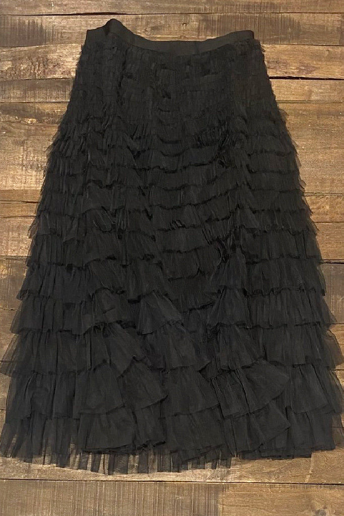 Easy to Love Tulle Skirt Parchment or Midnight
