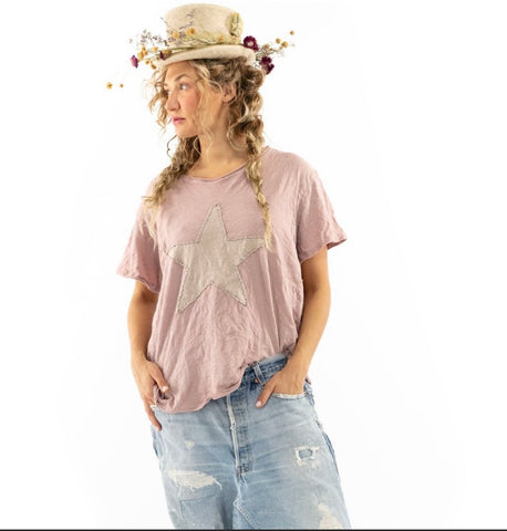 Magnolia Pearl Distressed Star Tee