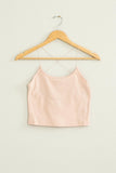 NIGHT OUT CROPPED CAMI TOP 9 Colors!