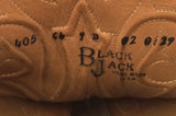 Custom Black Jack Boots 9D or 11B