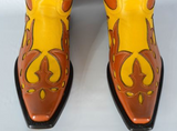 Custom McClintock Eagle Inlay Boots 9/9.5M