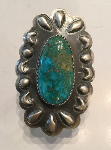 Blue June Turquoise Ring Size 8