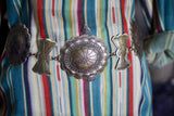 Conchos and Bows Belt