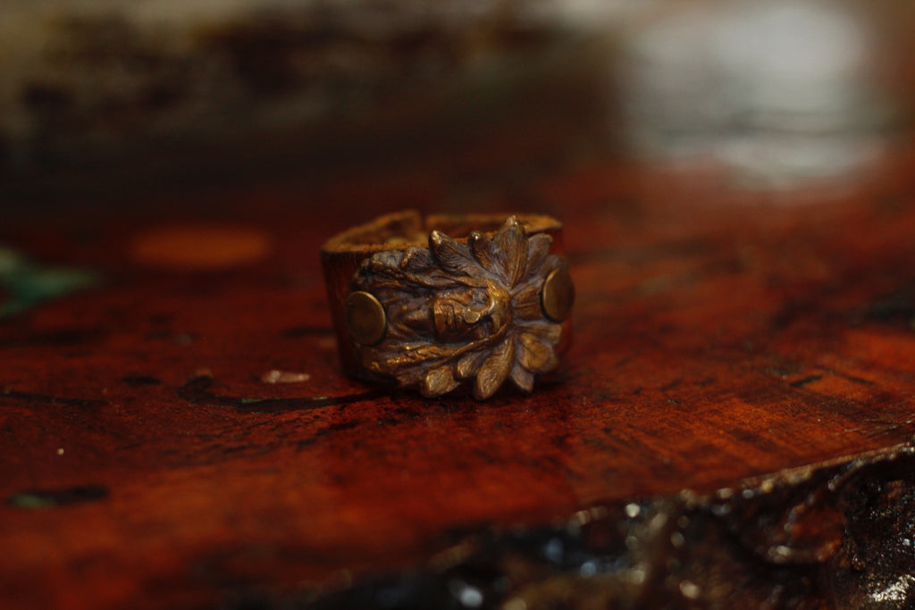 Vintage Leather Ring