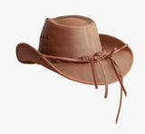 Hollywood Leather Cowboy Hat