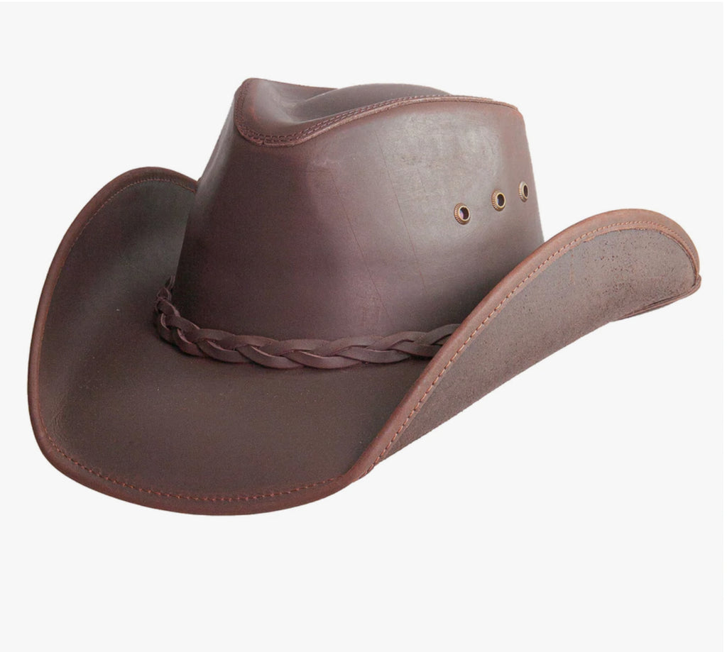 Hollywood Leather Cowboy Hat