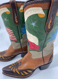 Custom USA Texas Boots 6.5
