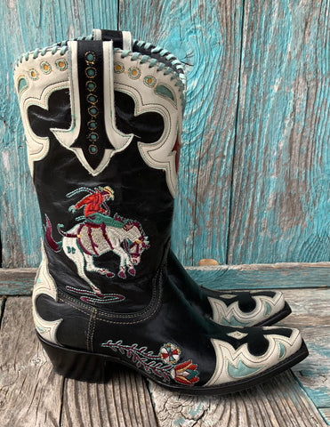Casa Boots Designed Double D Ranch made by Old Gringo Size 5