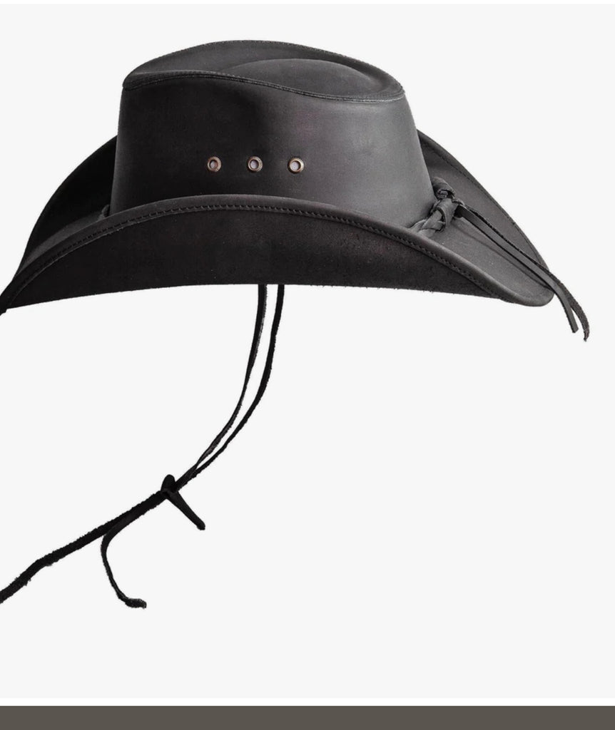 Hollywood Leather Cowboy Hat