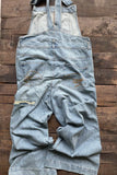 Free Falling Distressed Overalls