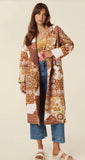 Cha Cha Quilted Jacket-Brown Sugar