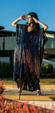 Midnight Lotus Sequin Caftan