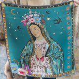 Lady of Guadalupe Long Shorty Rag Scarf