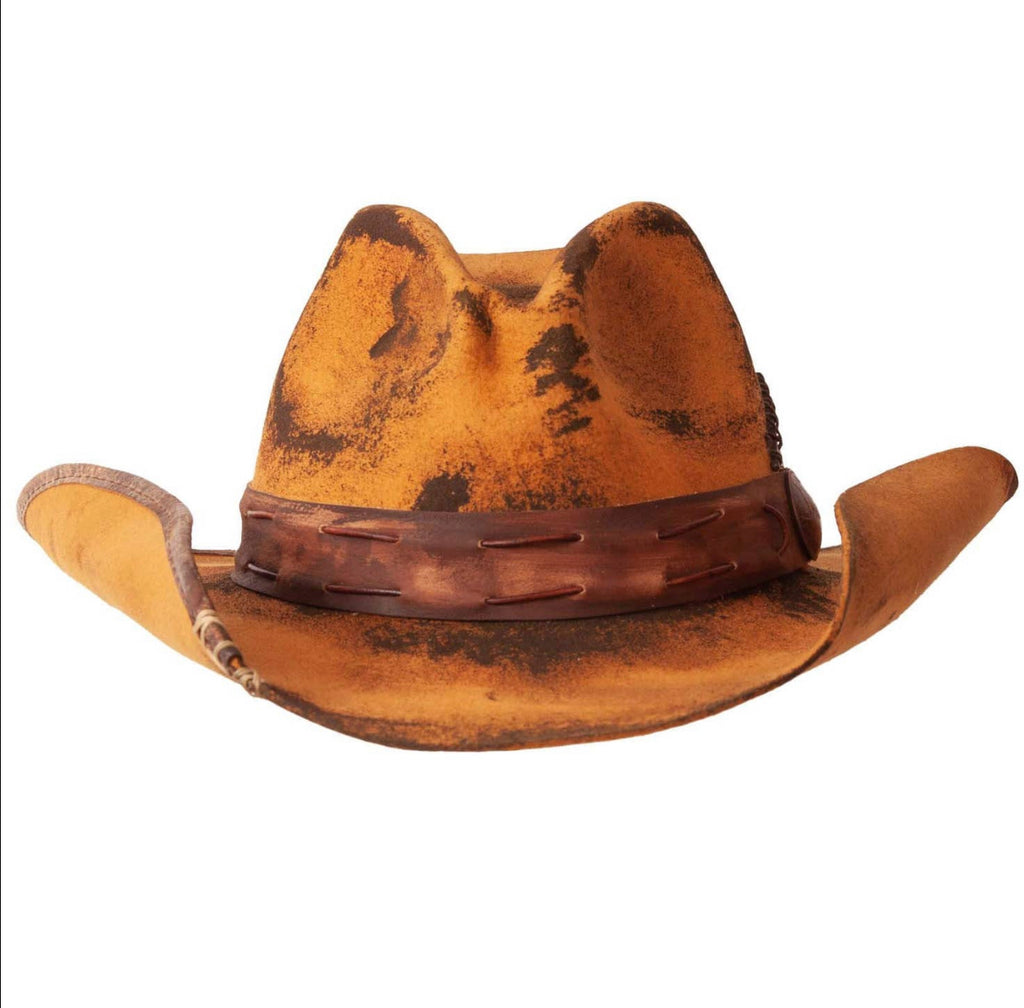 The Drifter Handmade Distressed Cowboy Hat