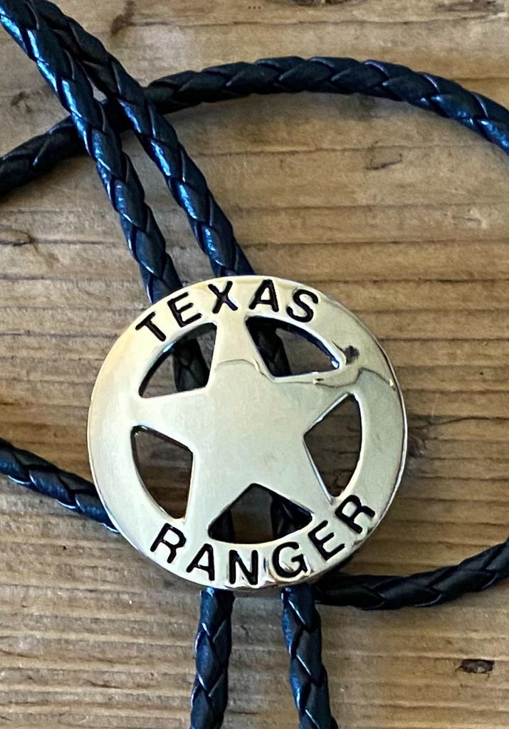 Texas Ranger Star Bolo Tie