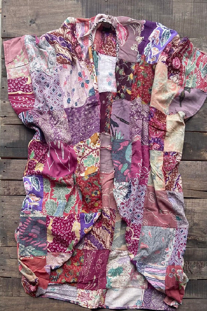 Patchwork Kimono Duster One Size!