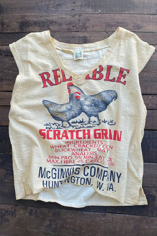 Reliable Mercantile Local Chicken Feed Sack Top