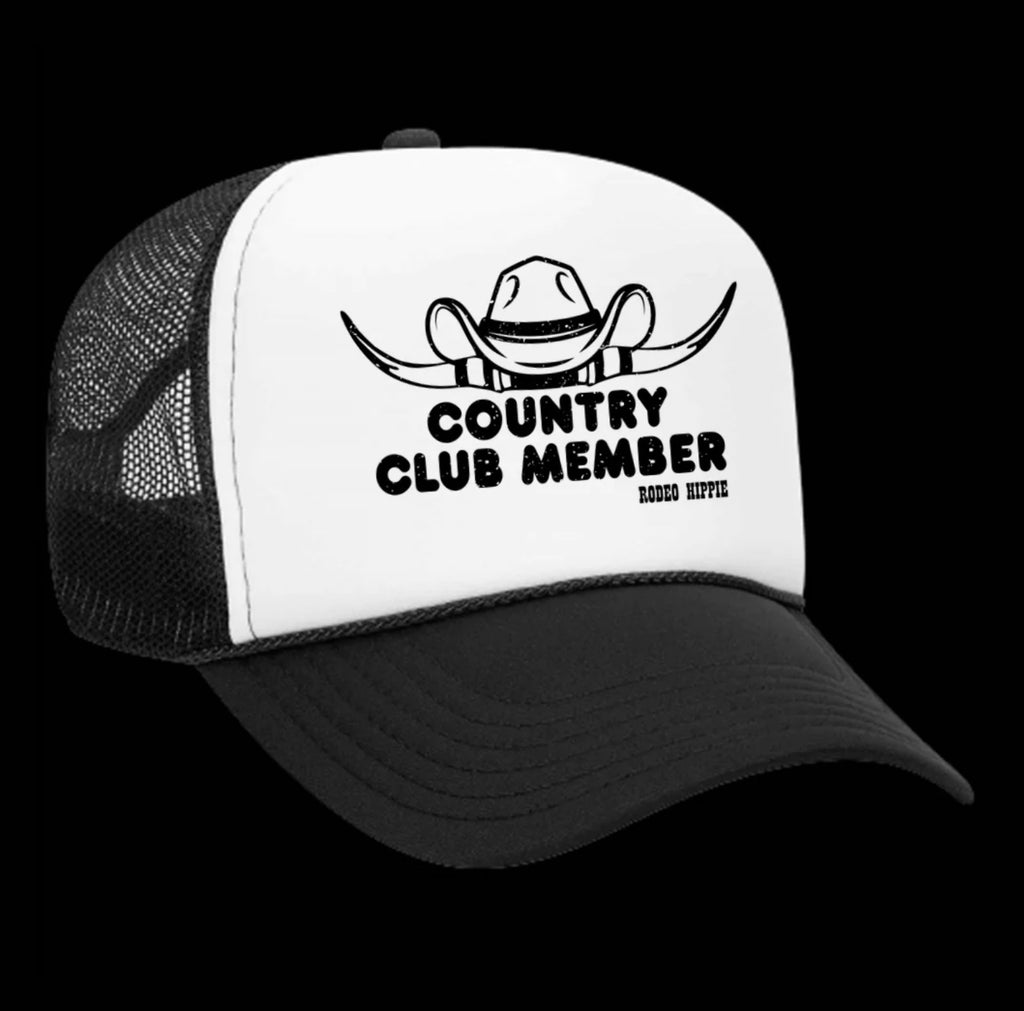 Country Club Member Trucker Cap