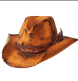 The Drifter Handmade Distressed Cowboy Hat