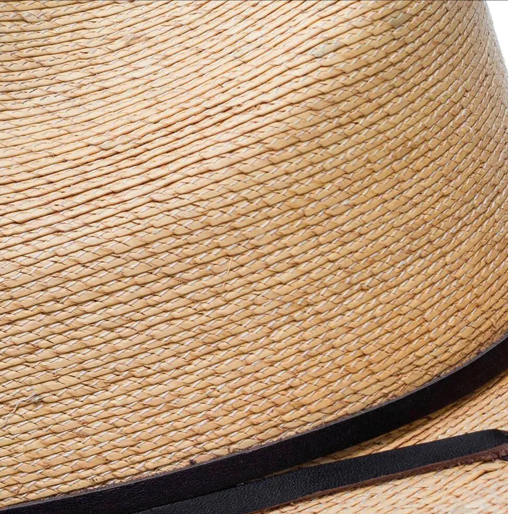Bryce Natural Palm Straw Gus Hat