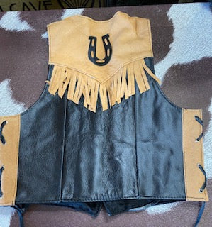 Child's Leather Vest