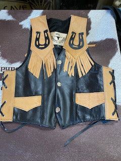 Child's Leather Vest