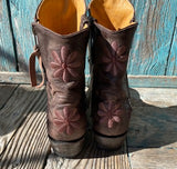 Old Gringo Embroidered Daisy Boots 7.5